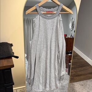n:PHILANTHROPY Heather Gray Knit Top